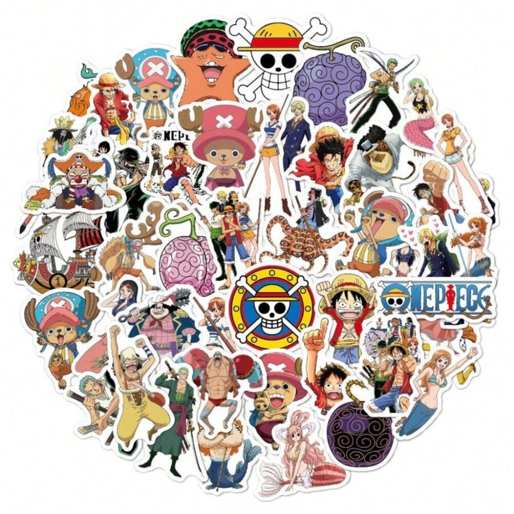 TOEI ANIMATION 50pcs ONE PIECE Officially Licensed Chopper Stickers Decoration